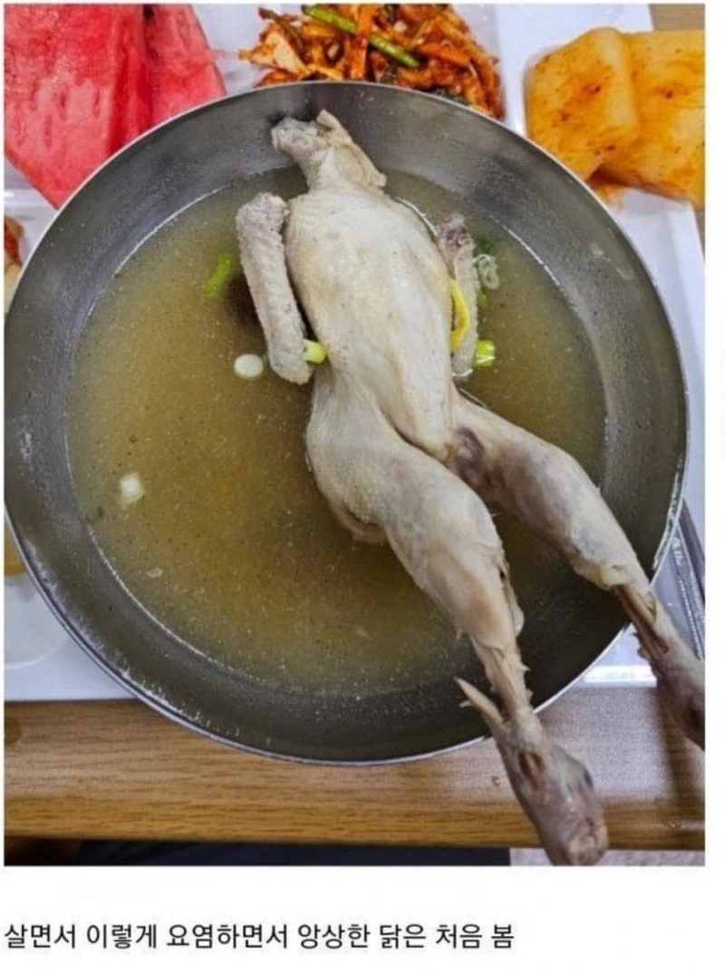 대기업 삼계탕과 중소기업 삼계탕