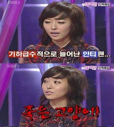 25년전 베이비복스 안티들의 만행