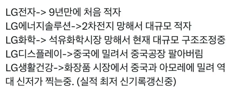 LG그룹 근황