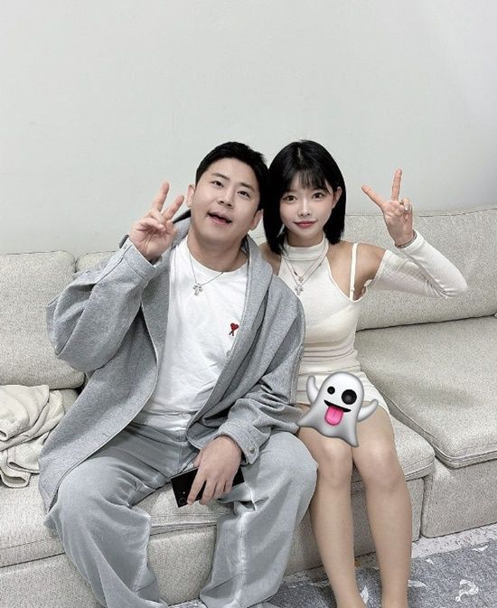 미스맥심' 은유화, '돌싱' 철구와 다정한 모습…둘이 무슨 사이?