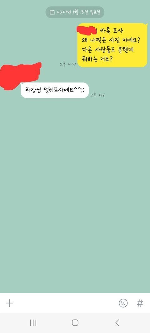 9586A3C7-269D-4820-B0EB-2EC3BC4E8060.jpeg 내 사진을 카톡 프사로 바꾼 신입 여직원