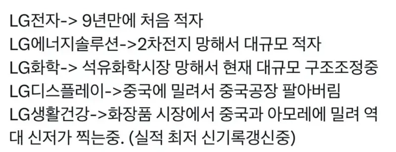 LG그룹 근황